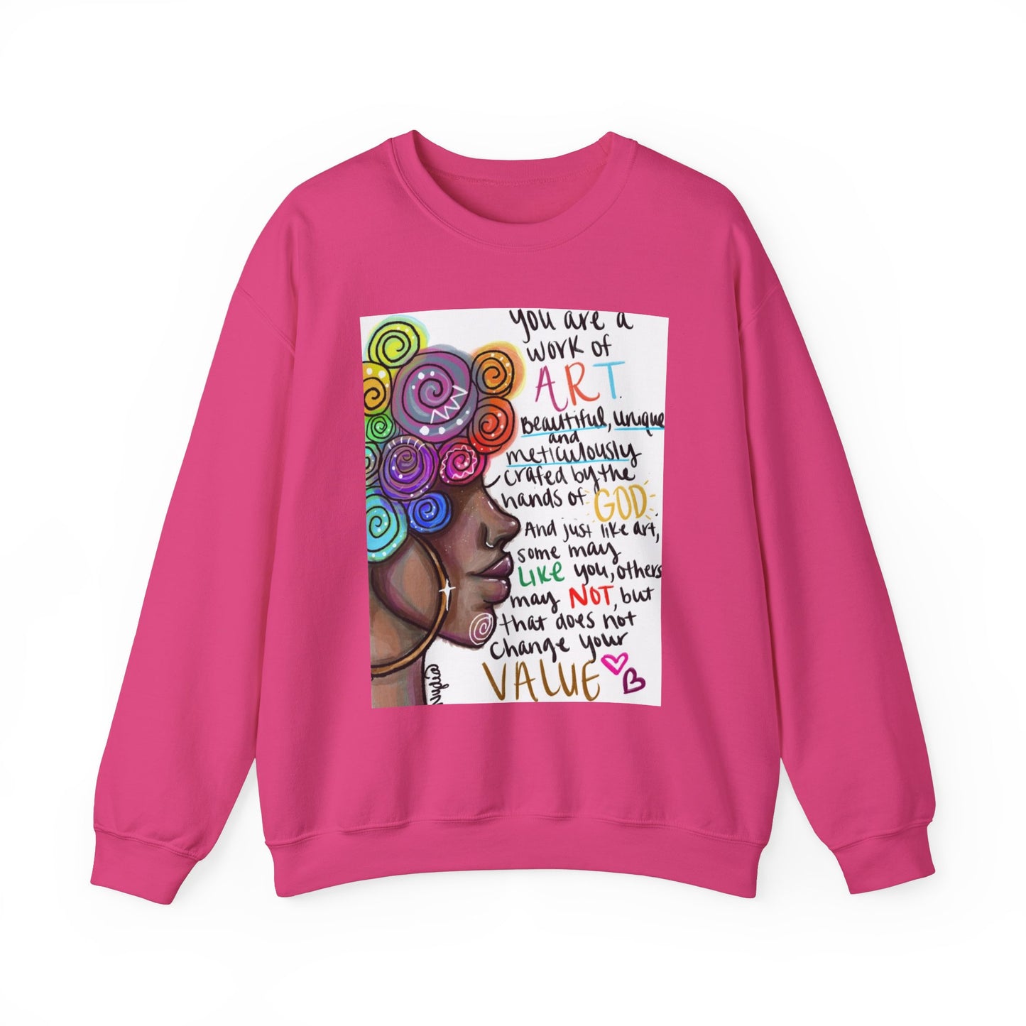 You Are Valuable Crewneck Sweatshirt