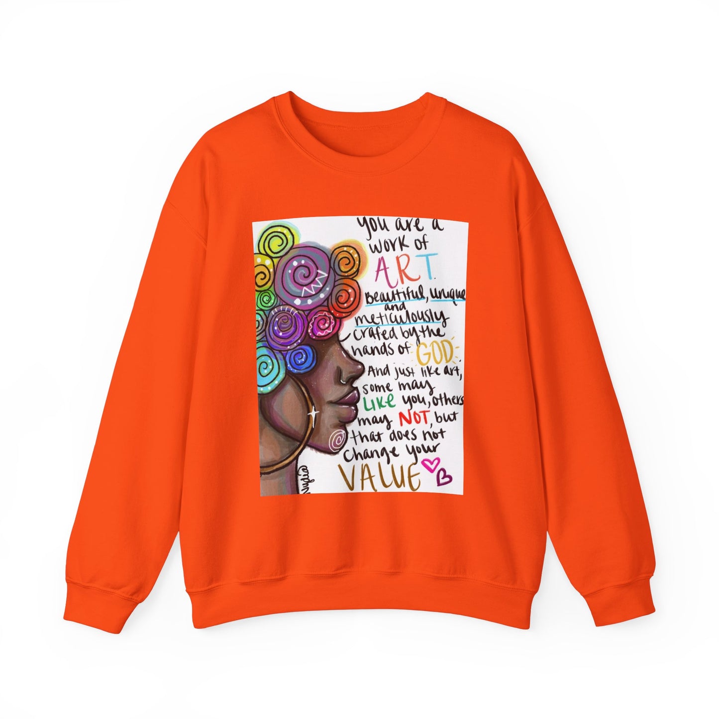 You Are Valuable Crewneck Sweatshirt