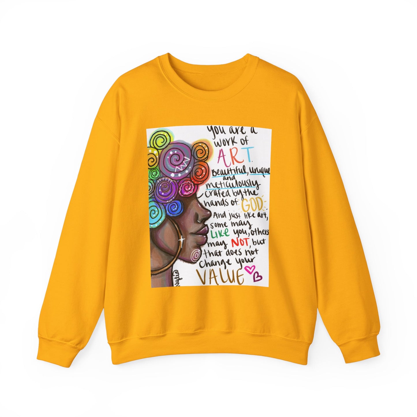 You Are Valuable Crewneck Sweatshirt