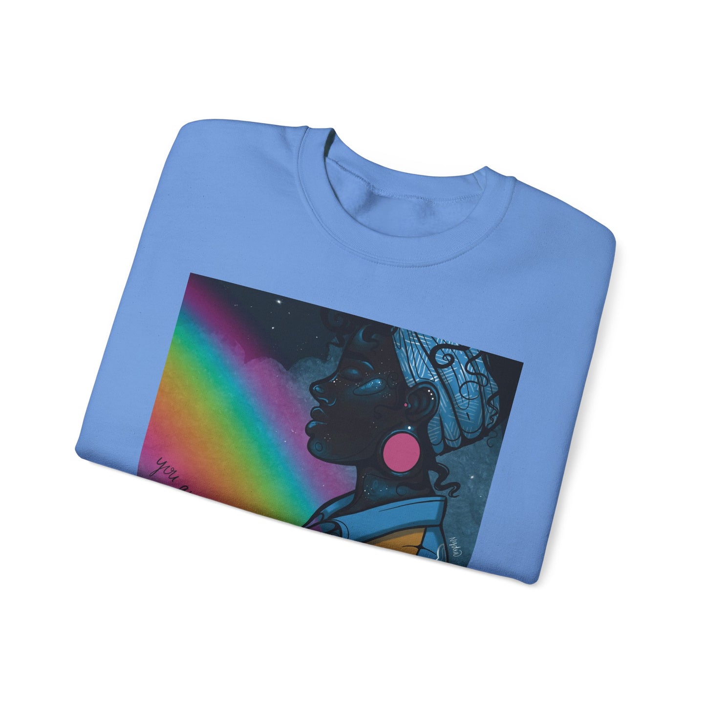You are a Rainbow Crewneck Sweatshirt