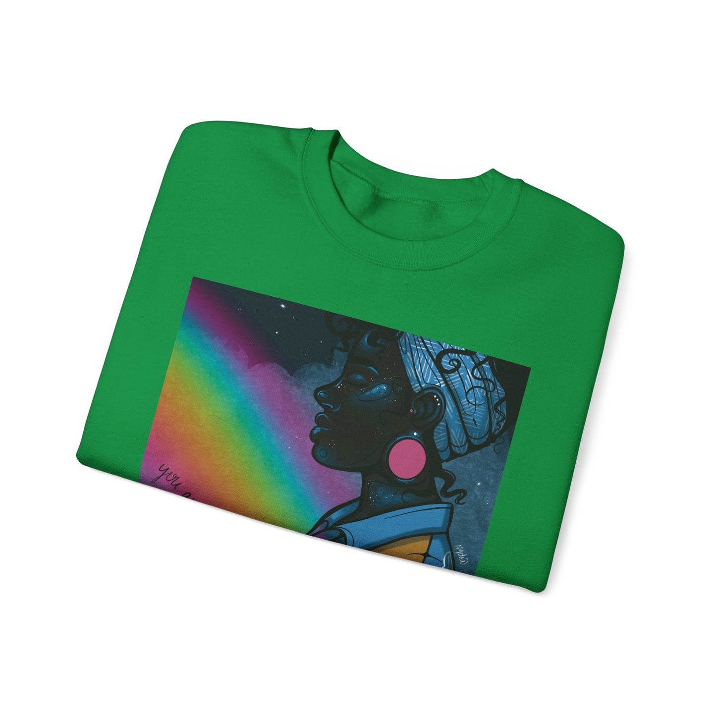 You are a Rainbow Crewneck Sweatshirt