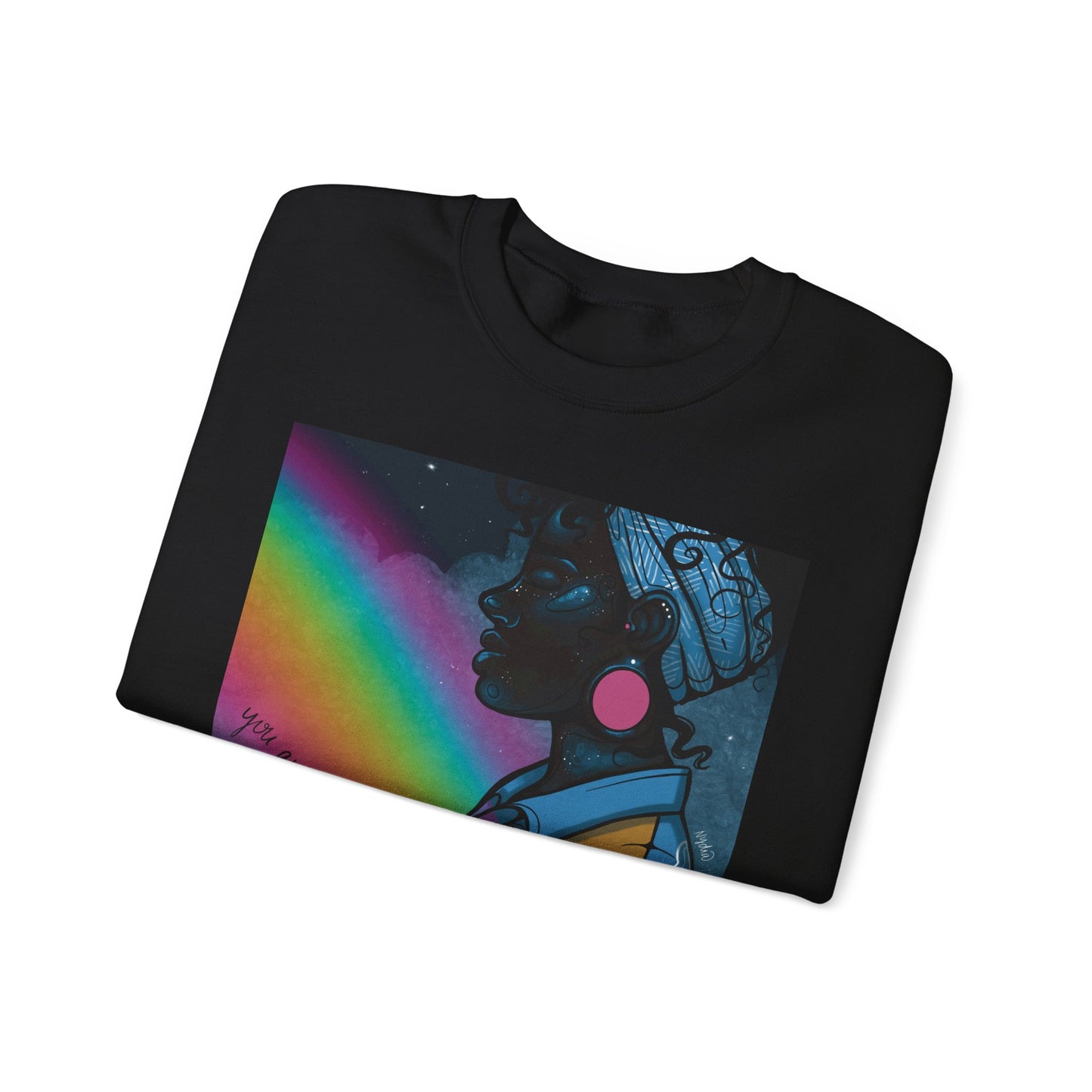 You are a Rainbow Crewneck Sweatshirt