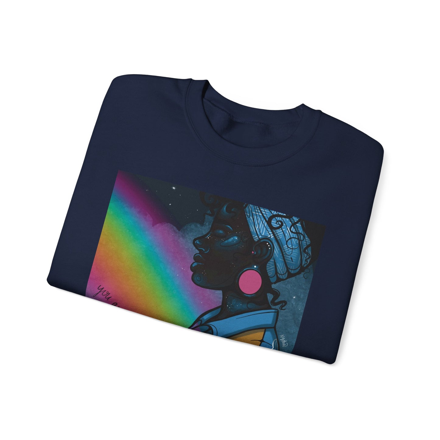 You are a Rainbow Crewneck Sweatshirt