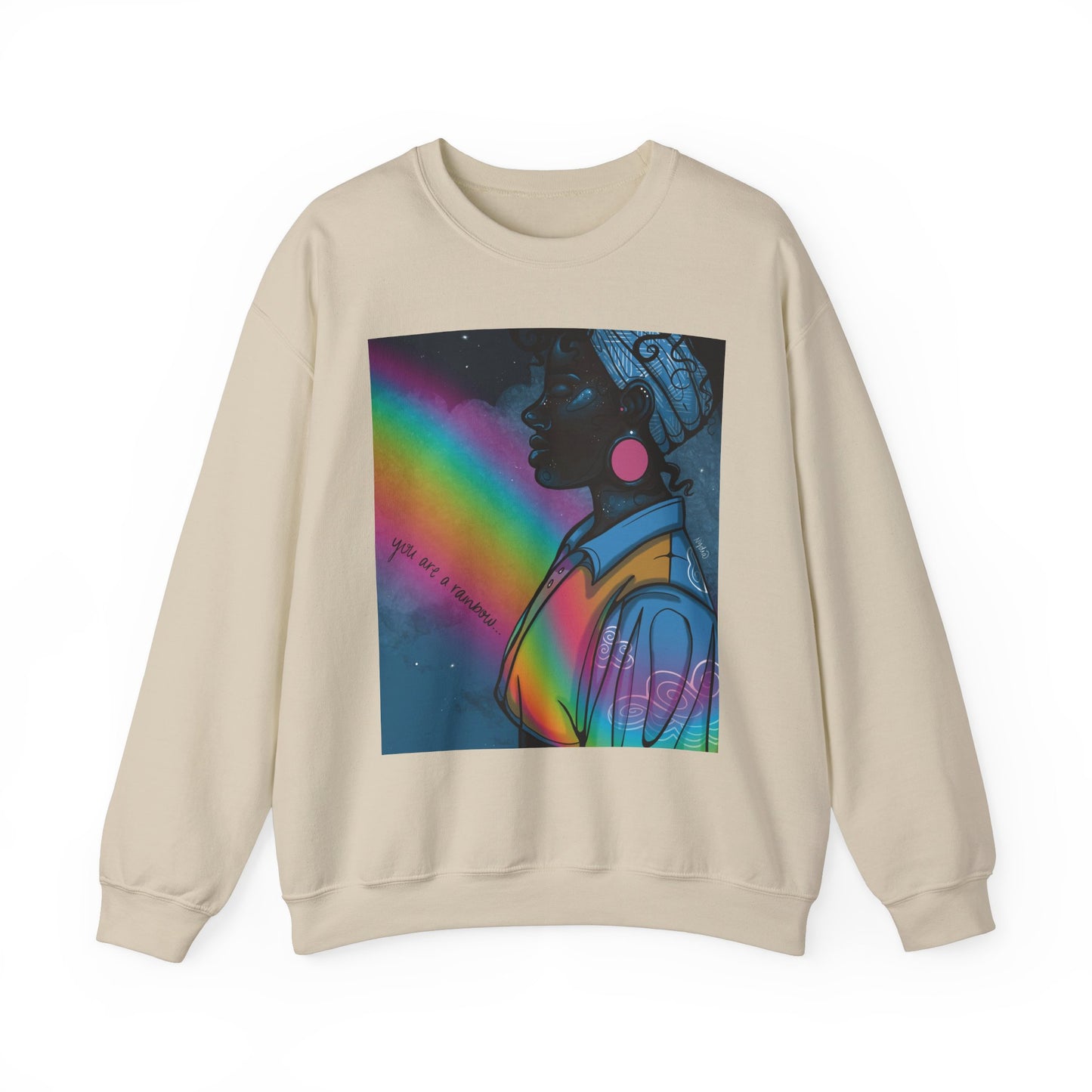 You are a Rainbow Crewneck Sweatshirt