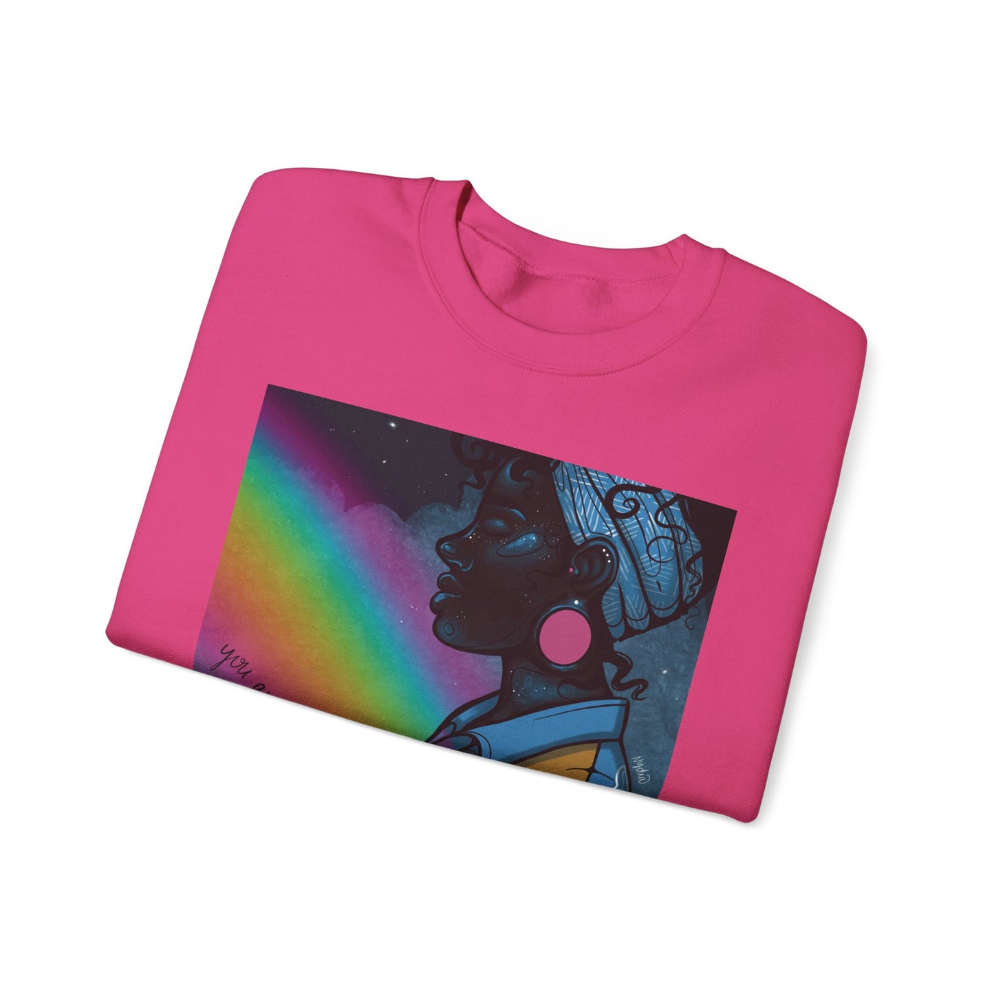 You are a Rainbow Crewneck Sweatshirt