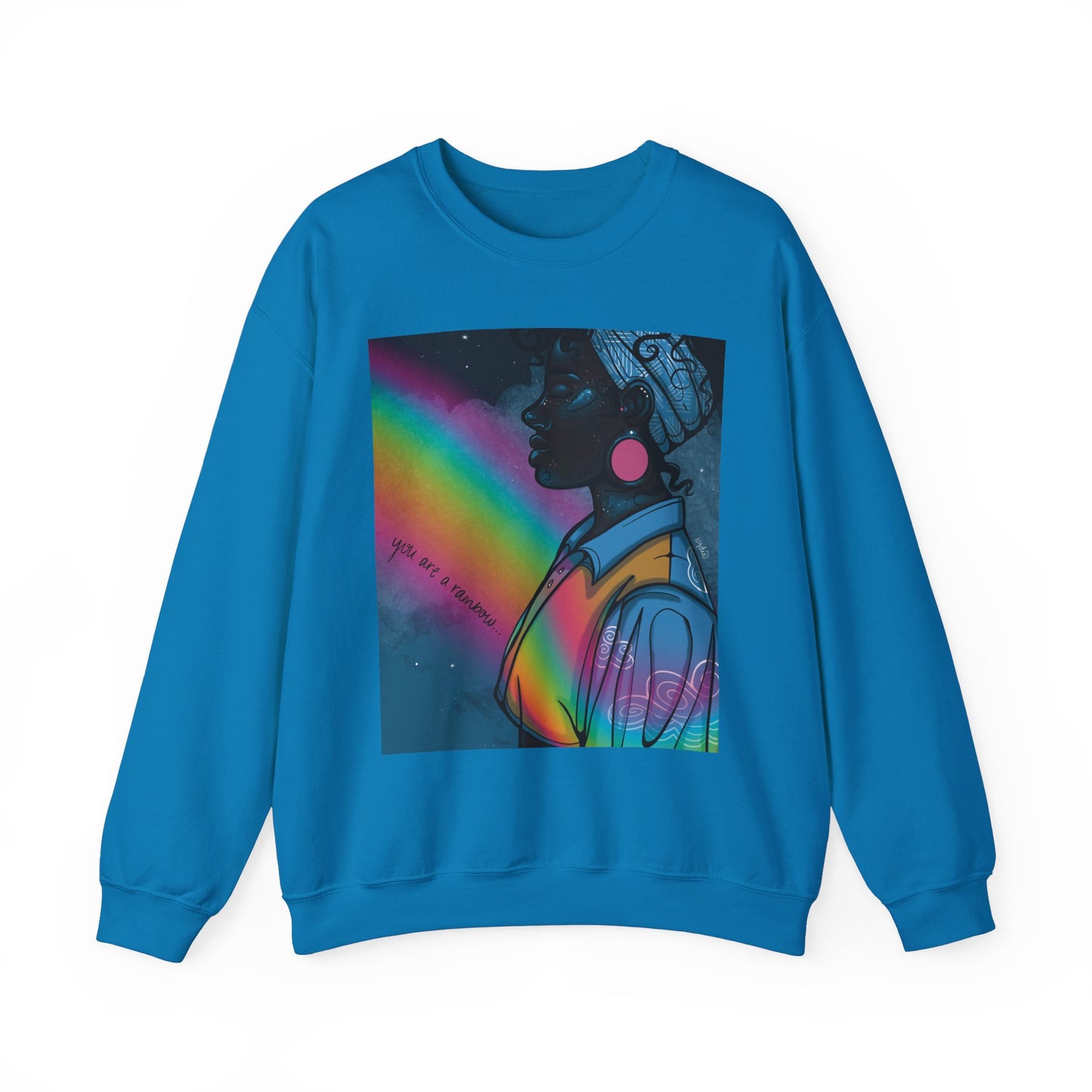 You are a Rainbow Crewneck Sweatshirt