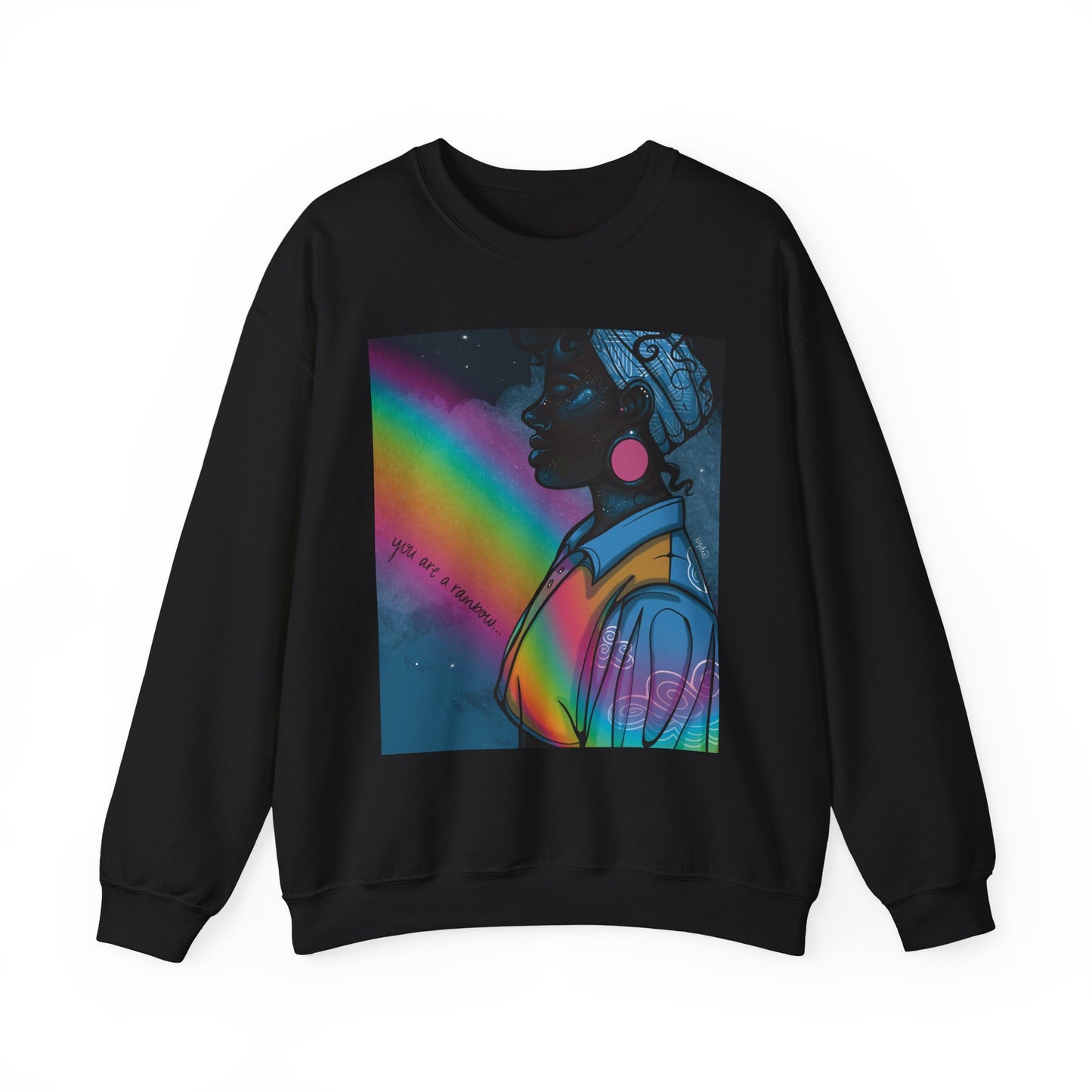 You are a Rainbow Crewneck Sweatshirt