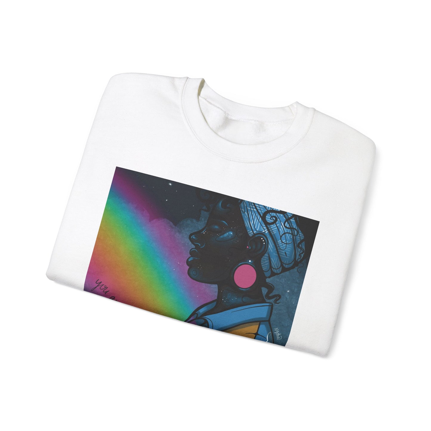 You are a Rainbow Crewneck Sweatshirt