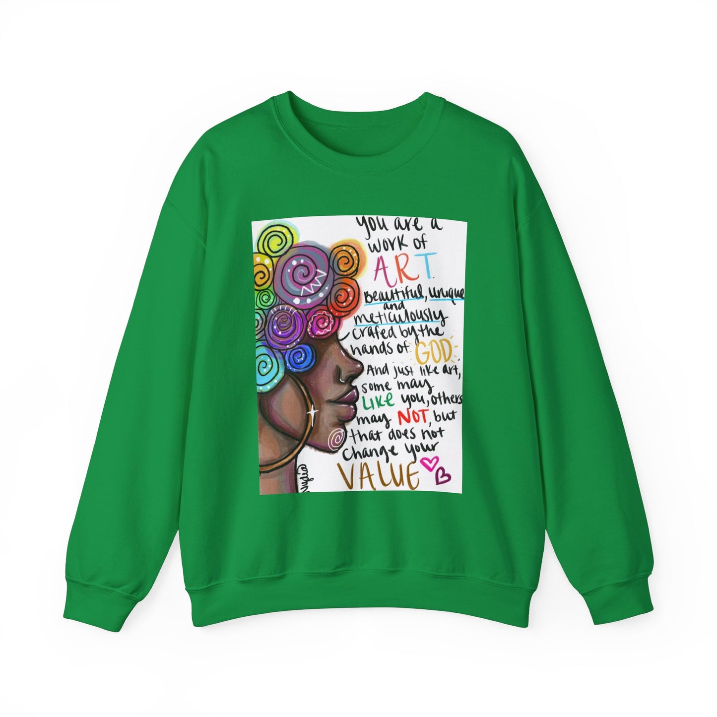 You Are Valuable Crewneck Sweatshirt