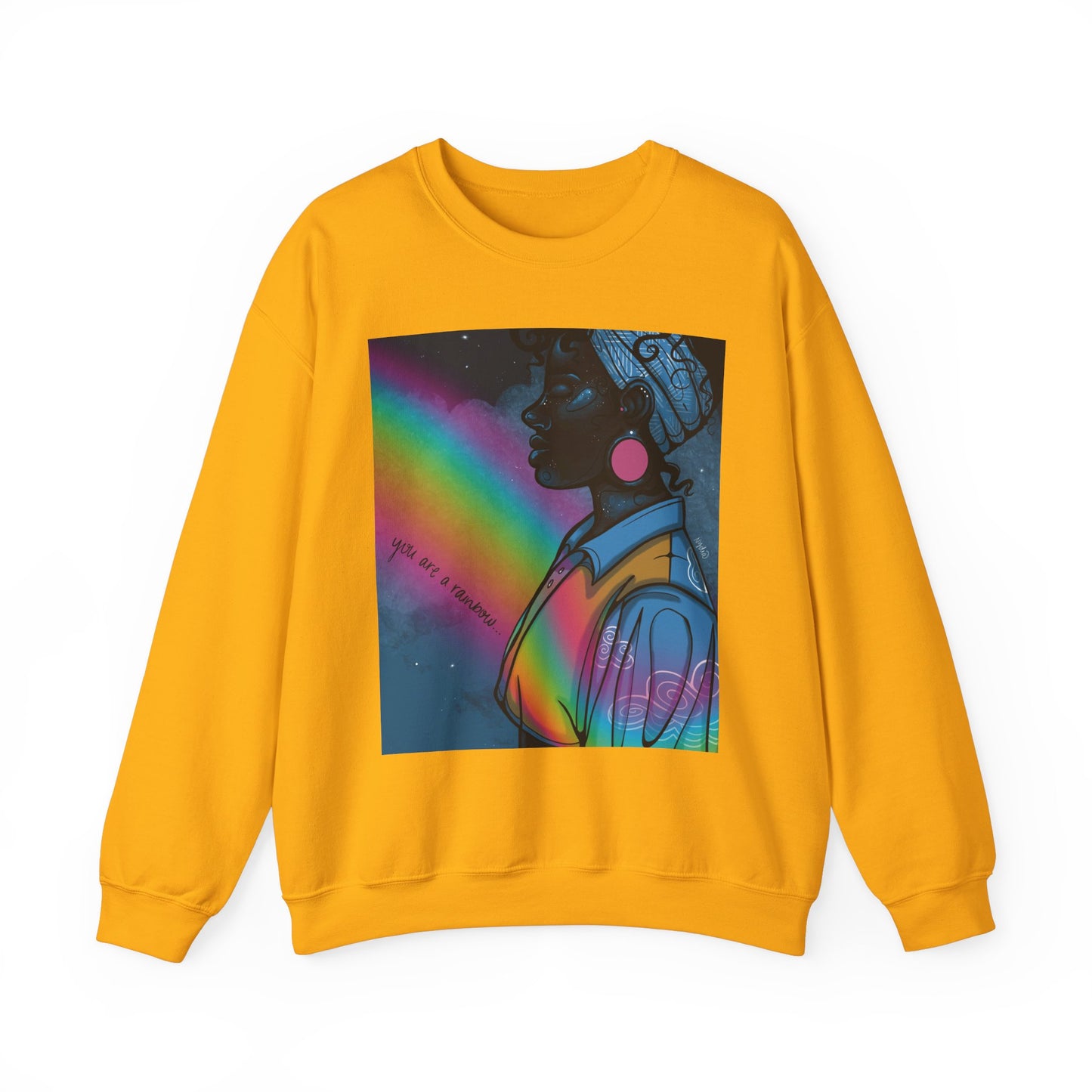 You are a Rainbow Crewneck Sweatshirt