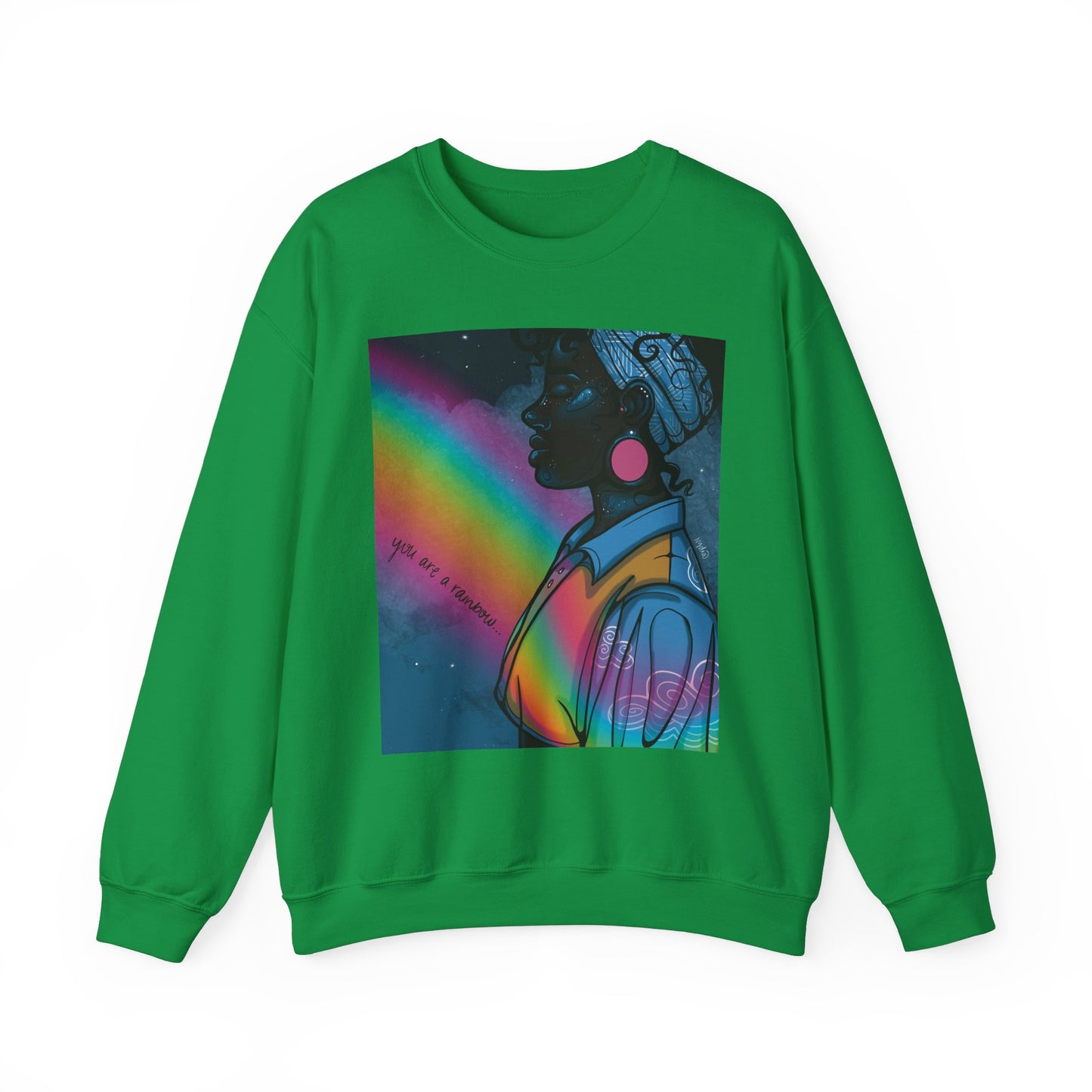 You are a Rainbow Crewneck Sweatshirt