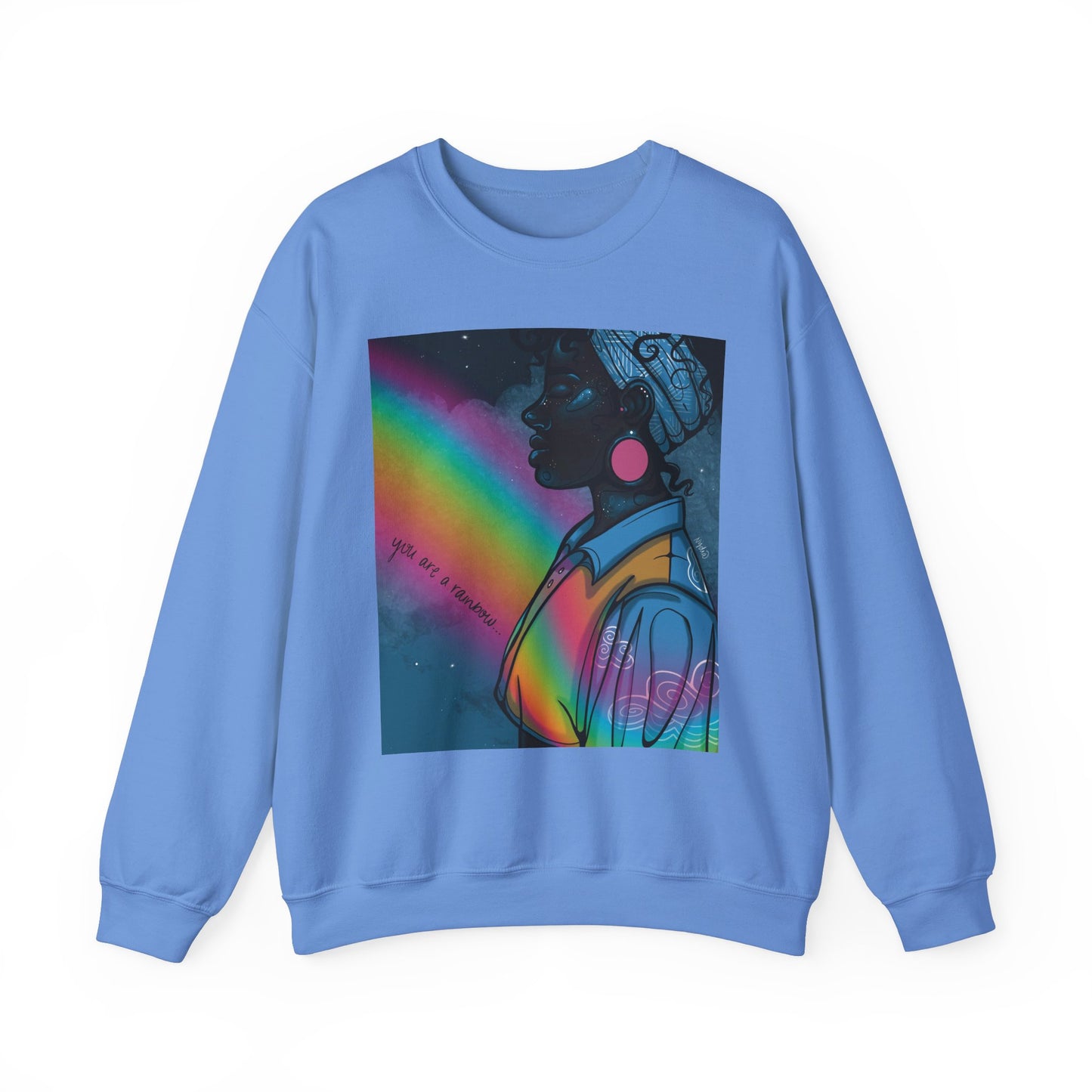 You are a Rainbow Crewneck Sweatshirt