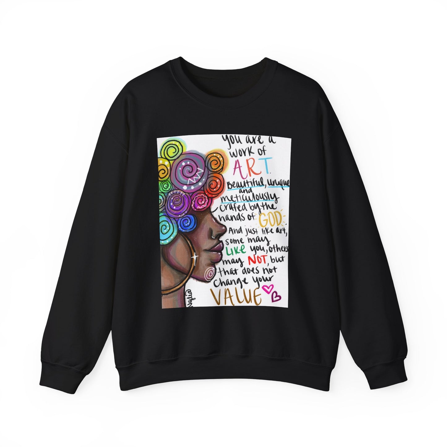 You Are Valuable Crewneck Sweatshirt