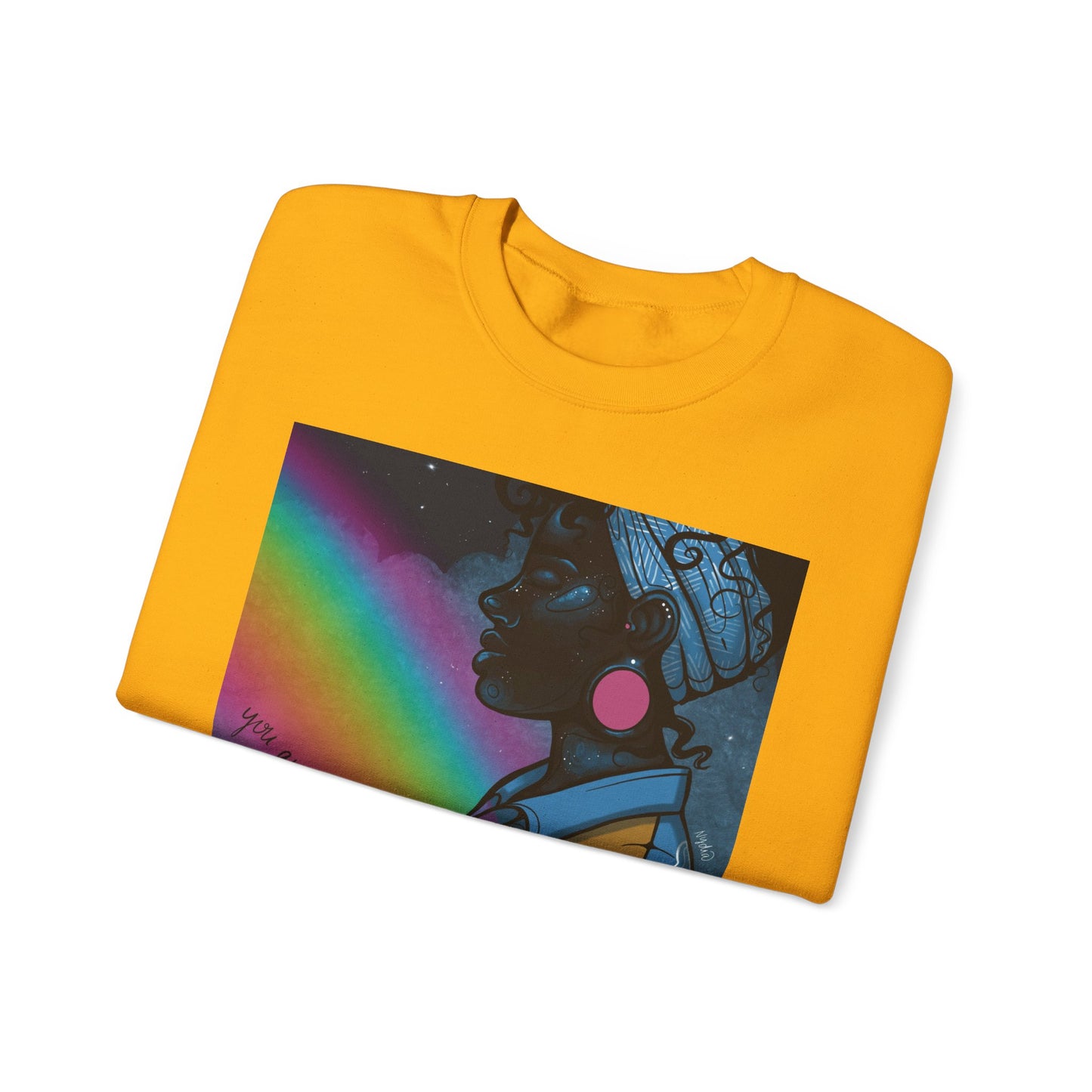 You are a Rainbow Crewneck Sweatshirt