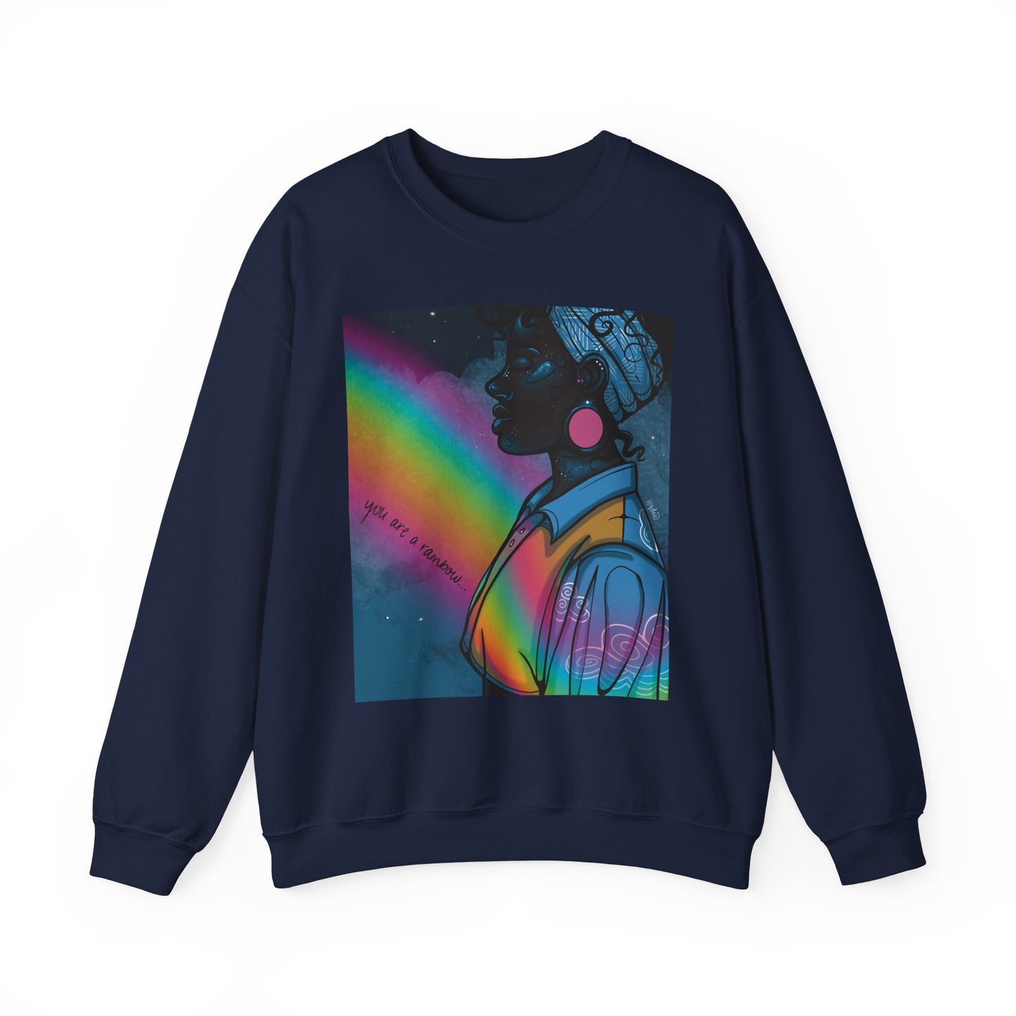 You are a Rainbow Crewneck Sweatshirt