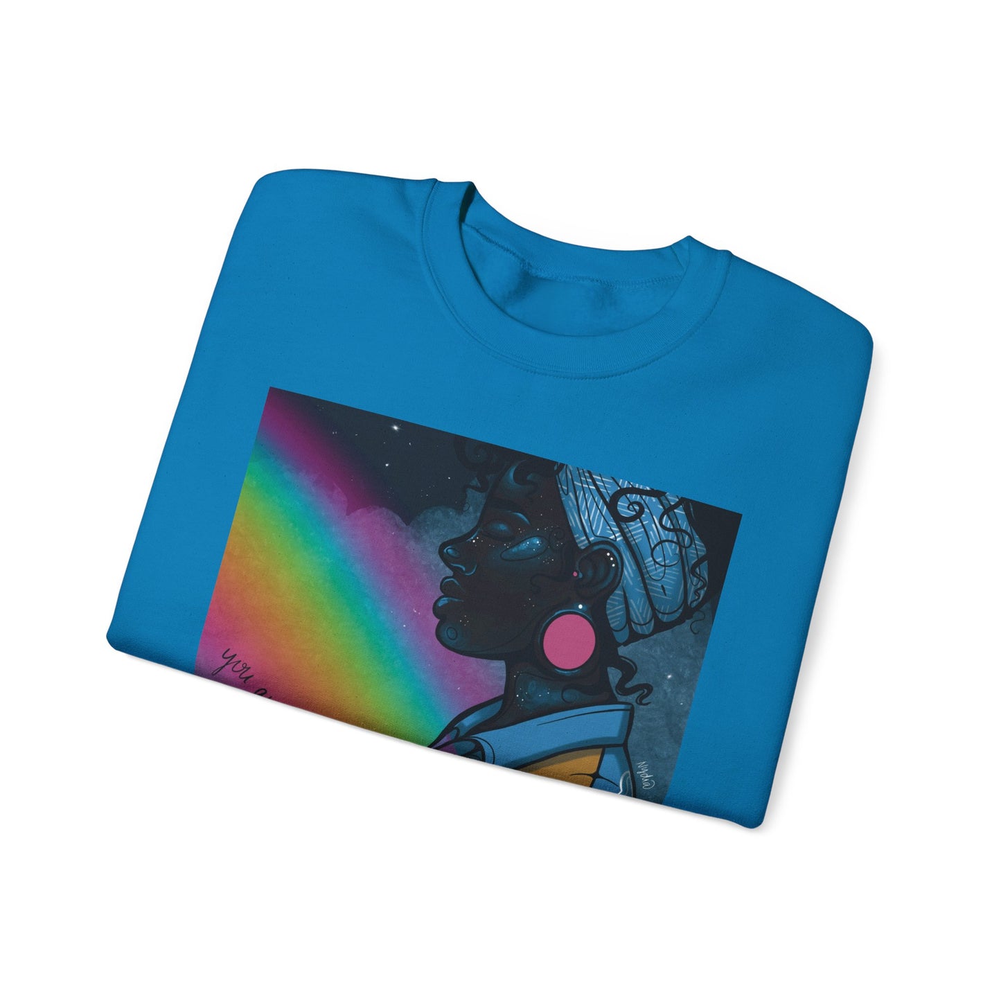 You are a Rainbow Crewneck Sweatshirt