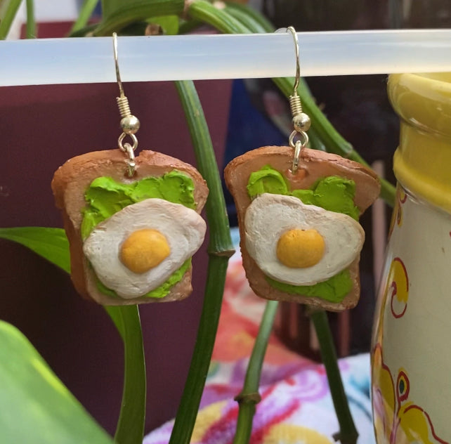 Avocado Toast Earrings