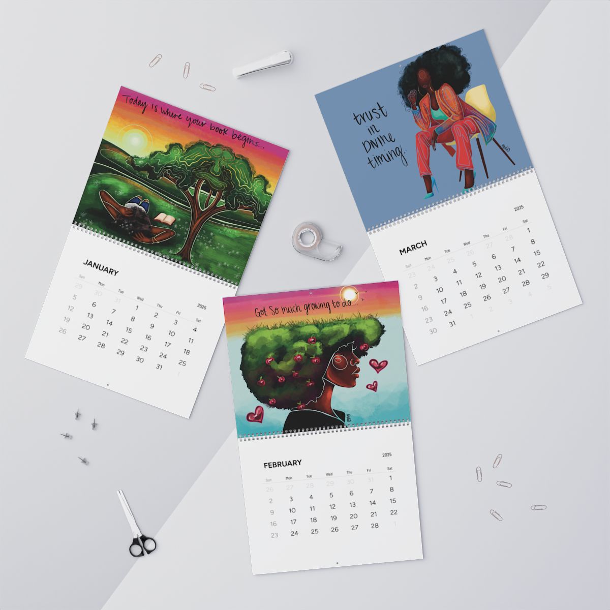 2025 NydiCreates Calendar **pre-order**